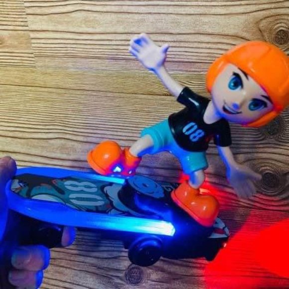 Stunt Skater Skating Toy Battery Operated Toy - Picture 3 of 12